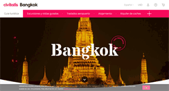 Desktop Screenshot of disfrutabangkok.com